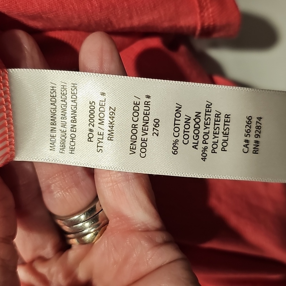 Splendid S/S Tee Pink Sz L NWT MSRP $68 - Picture 5 of 6